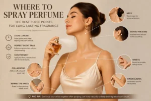 Best Places to Spray Perfume