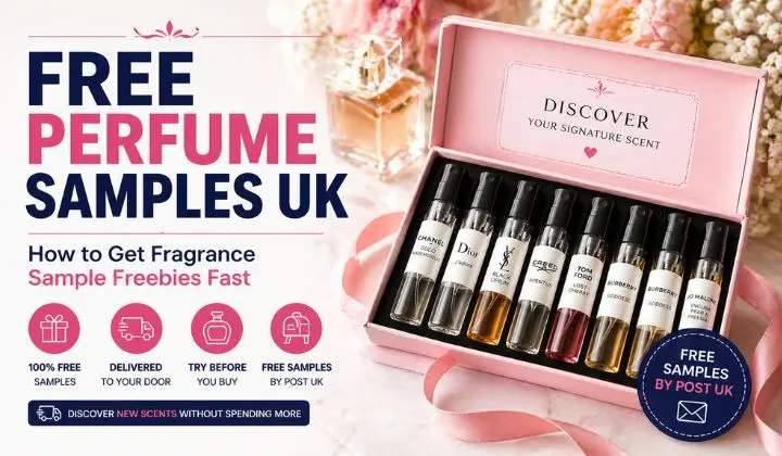 Free Perfume Samples UK – How to Get Fragrance Sample Freebies Fast