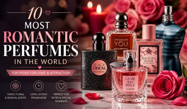 10 Most Romantic Perfumes in the World That Everyone Loves