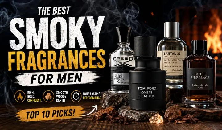Best Smoky Fragrances Top 10 Scents with Leather, Oud & Wood Notes