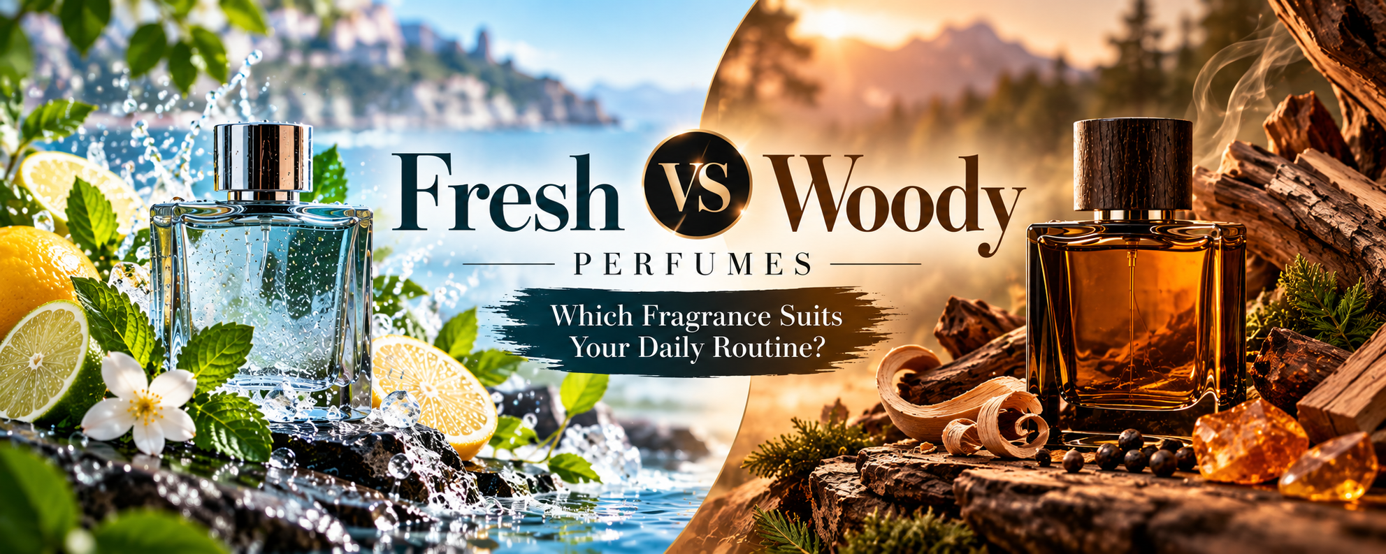 Fresh vs Woody Perfumes Which Fragrance Suits Your Daily Routine