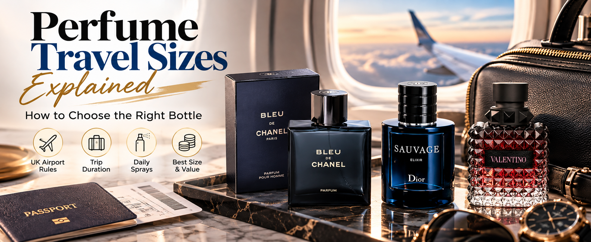 Perfume Travel Sizes Explained How to Choose the Right Bottle