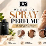 where to soray perfume